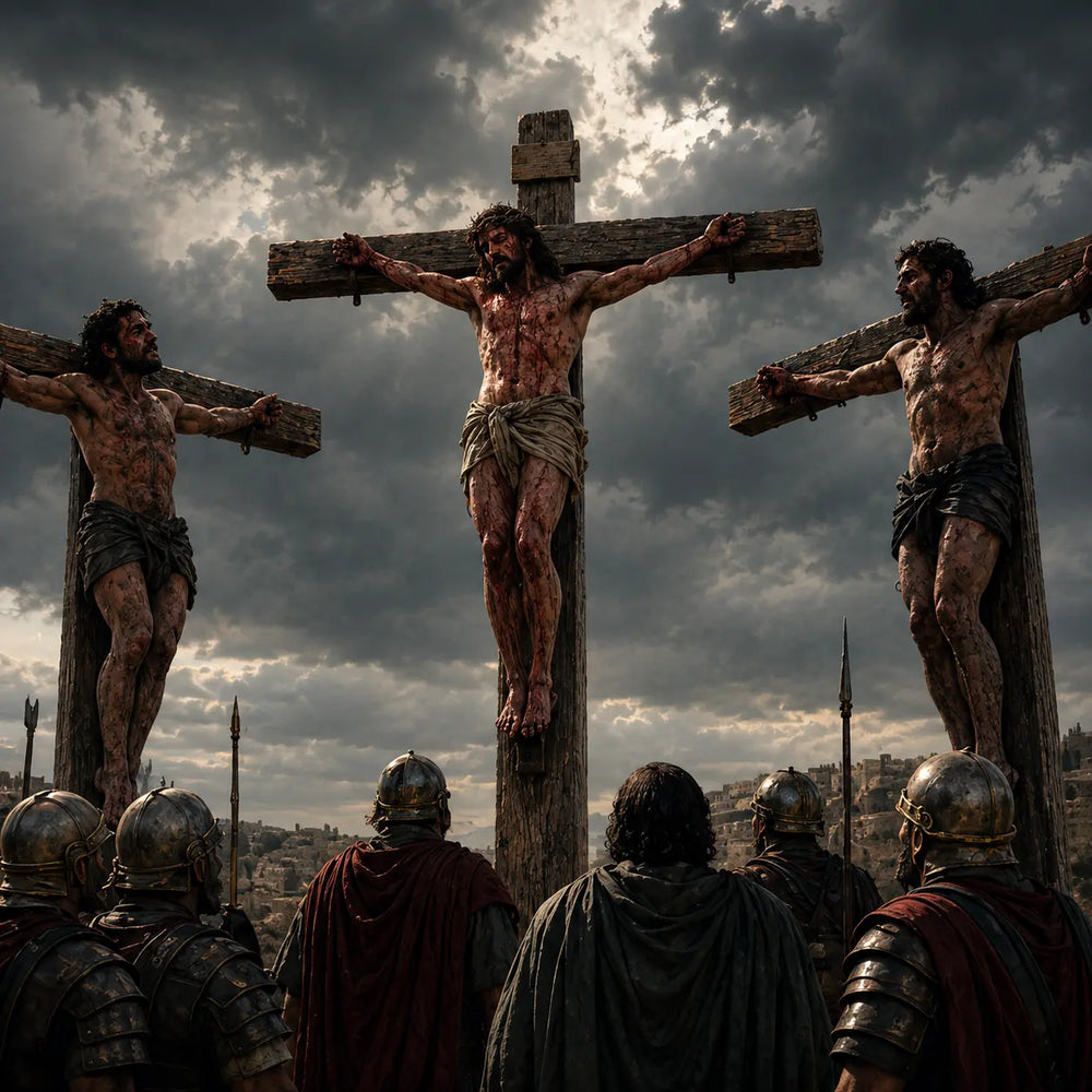 JESÚS ES CRUCIFICADO
