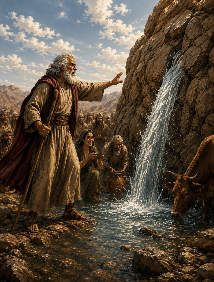 Sale agua de la piedra por FE