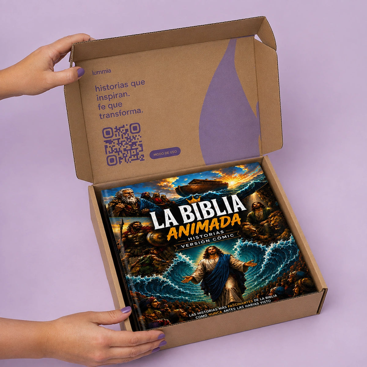 Historias de la Biblia versión cómic